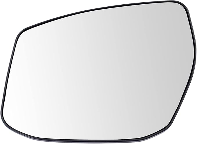 TRQ Left Driver Side Heated Mirror Glass Compatible with 2013-2018 Nissan Altima Sedan 2013-2019 Nissan Sentra