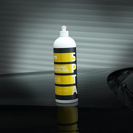 Heavy Cut Polishing Compound, SPTA 33.8oz (1000ml) Polishing Compound Car Scratch & Swirl Remover Rubbing Compound & Coarse Polish Buffing Compound Swirl Remover for Cars Automotive Paint Correction