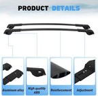 HEKA Roof Rack Cross Bars Fit for XV Crosstrek 2013-2026 Luggage Crossbars Cargo Bag Carrier Aluminum Rooftop Set Carrying Kayak Bike Canoe