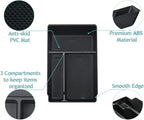 BestEvMod for Ioniq5 Armrest Storage Box Center Console Organizer Tray Interior Accessories with Rubber Black Trim Compatible with Hyundai Ioniq 5 2022-2026 Accessories(V2)
