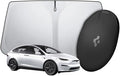 Spigen Triple-Coated Front Windshield Sunshade for All Tesla Model X (2015 to Current)