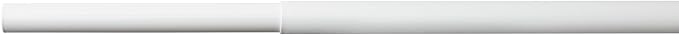 ClosetMaid 2050 Super Slide Adjustable Hanging Closet Rod, 2' x 4', White