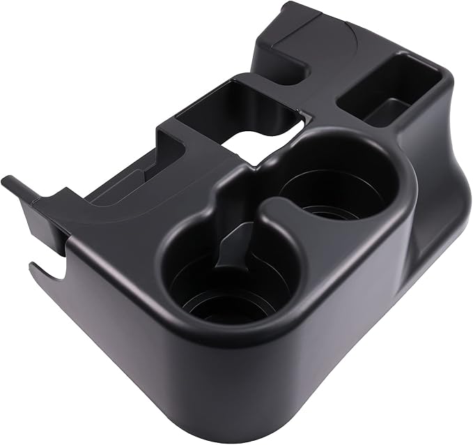 DICMIC Center Console Armrest Add-on Cup Holder for 2003-2012 Dodge Ram 1500 2500 3500