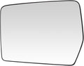 TRQ Driver Side Mirror Glass Heated Compatible with 2004-2010 Ford F150 2006-2008 Lincoln Mark LT Without Tow Package FO13241