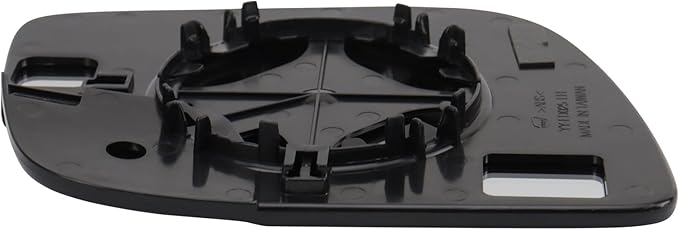 TRQ Left Mirror Glass Snap On Clear Compatible with 2016-2019 Ford Explorer 2013-2019 Ford Police Interceptor Utility FO13242