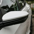 White Mirror Cap Cover For Honda Civic 2016 2017 2018 2019 2020 2021 Rearview Mirror Cap Replacement (White Left Side)
