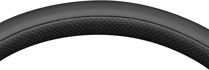 MEWANT Hand Sewn 3D Style Steering Wheel Cover Wrap for Ford Mustang 1994-2004 Steering Wheel Accessories for Ford Mustang 1994-2004