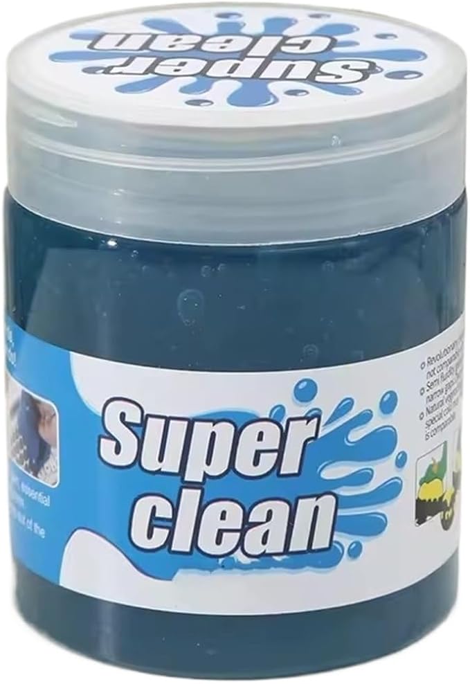 1pcs Car Wash Interior Cleaning Gel Slime - Magic Remover for Vents & Keyboards(Blue160g)