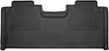 Husky Liners X-act Contour Floor Mats | Fits 2015-2024 Ford F-150; 2017-2024 Ford F-250/F-350; 2017 Ford F-450 SuperCab | 2nd Row, 1-pc Black - 53451