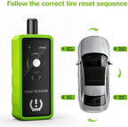 VXDAS 2IN1 TPMS Relearn Tool Super GL50448 for GM and Ford with Model Switch Button,Tire Pressure Sensor Monitor Reset Activation for Buick/Cadillac/Chevrolet/GMC/Lincoln 2025 Edition(Green)