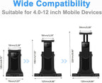MACHSWON Universal Car Phone Holder Bracket for CD Slot, Adjustable Tablet Holder Stand for Car, Compatible with iPhone, iPad, Samsung 4-12" Devices
