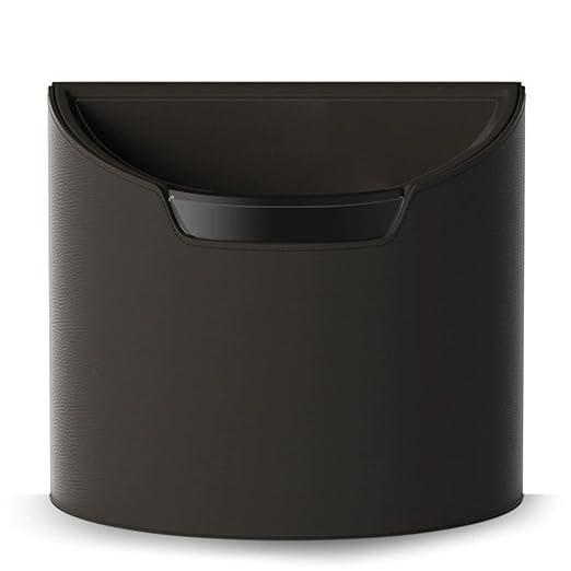 Car Trash Can, Leakproof Car Garbage Ca with Removable Waterproof Liner, Small Trash Container for Car Door, Seat Back, Console, Compact Vehicle Organizer for SUV Truck Home Office (Mocha Brown)