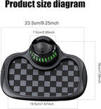 Multifunctional Car Dashboard Phone Holder Gery Car Anti Slip Mat Phone Holder for Sunglasses Storage Multi Function Interior