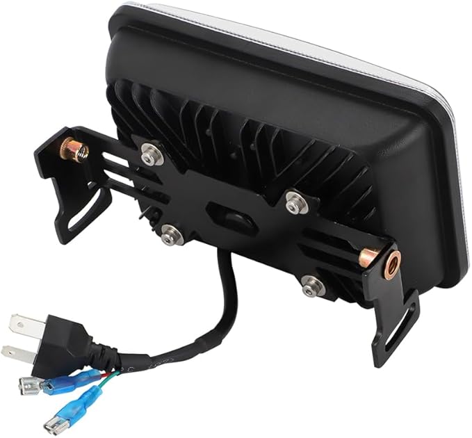 LED Headlight Light Bar Kit with Mounting Bracket for Suzuki DR650S DR650SE DRZ400 DRZ400S DRZ400SM - 4800LM High/Low Beam, 6