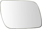TRQ Passenger Side Mirror Glass Heated Compatible with 2011-2015 Ford Explorer 2013-2017 Police Interceptor Utility with Blin