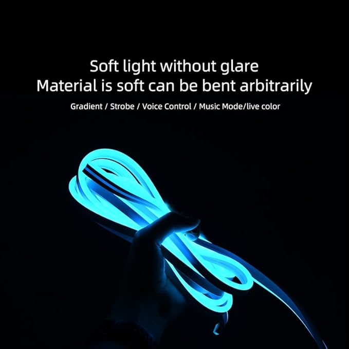 Interior Car LED Strip Lights for Tesla Model 3 Y 2021-2023 (Trunk/Neon)