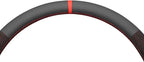 MEWANT Hand Stitched Steering Wheel Cover for Chevy Silverado 1500 2003-2006 Mesh Athsuede Real Leather Steering Wrap