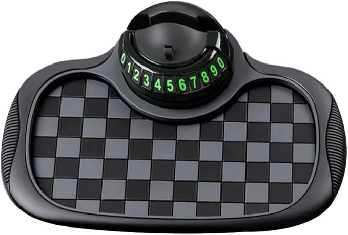 Multifunctional Car Dashboard Phone Holder Gery Car Anti Slip Mat Phone Holder for Sunglasses Storage Multi Function Interior