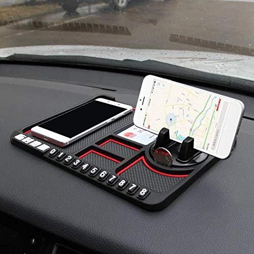 2020 Newest Multifunctional Anti-Slip Car Mat Auto Phone Holder Non Slip Sticky Anti Slide Dash Phone Mount Silicone Dashboar
