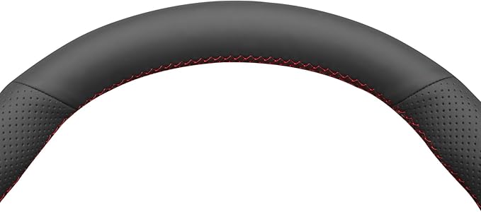MEWANT Hand Stitched Steering Wheel Cover for Tesla Model 3 2017-2023 / Model Y 2020-2023 Accessories