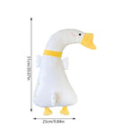 Car Pillow for Kids, Dinosaur Seat Belt Cover, Seatbelt Adjuster for Kids Car Seatbelt Covers, Vehicle Shoulder Pads, Seatbelt Cushion for Kids, Seat Strap Pillows Kids (White Duck)