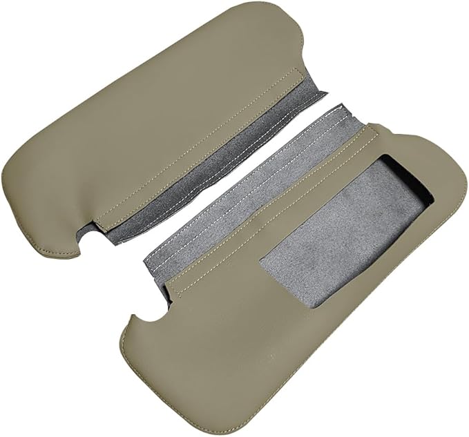 Driver Passenger Sun Visor Replacement Cover for Toyota 4Runner Tan 1996 1997 1998 1999 2000 2001 2002