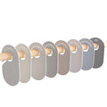 3 Sprouts Baby Closet Dividers 8-Piece Set Newborn to 2T - Double-Sided Organizer for Nursery Clothing Storage - Beige & Gray