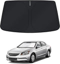 KUST Windshield Sun Shade for Accord 2008-2010 2011 2012 Accessories Sunshade Sun Visor Protector Foldable Block UV Rays