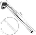 CZC AUTO Tire Pressure Gauge Heavy Duty Dual Head Mechanical Air Gauge Stainless Steel Stem for Car RV ATV Truck Motorcycle Bike, 10-120PSI (5 Pack)