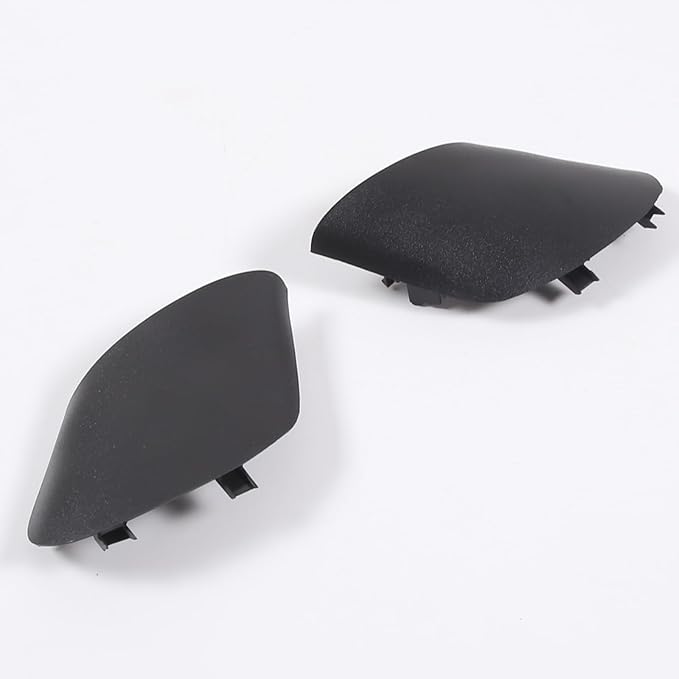 1 Pair Side Mirror Arm Cover,Left/Right Mirror Stem Cap,Fit for Fiat 500/Fiat 500 Convertible/Abarth 595/Abarth 695 735450654 735450655 0735642839,Car Mirror Cover Housing,Replacement (Right + Left)