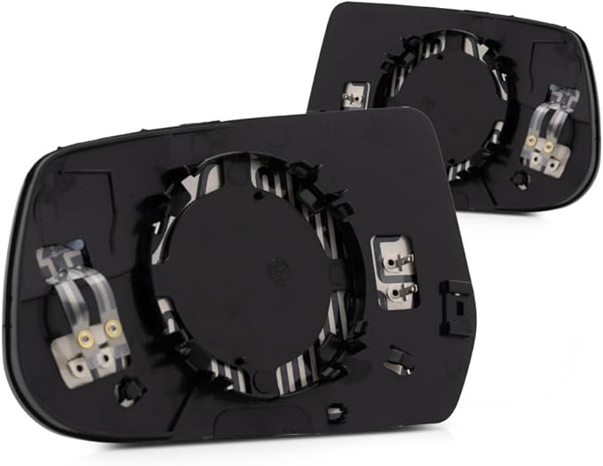 For Chevy Equinox 2010-2017 Mirror Glass Driver and Passenger Side Pair Heated | w/Backing Plate and Blind Spot Glass | Flat and Convex Glass Type | For 20873491, 20873492 | GM1324126, GM1325126