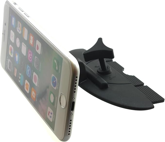 Car Mount CD Slot Magnetic Compatible with Cricket Influence/Icon 2, Holder Swivel Dock Strong Grip CD Player Slot