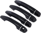 YINGTUU for Honda Accord 10th Gen 2018 2019 2020 2021 2022 Accessories Stickers Door Handle Cover Decals Bright Black