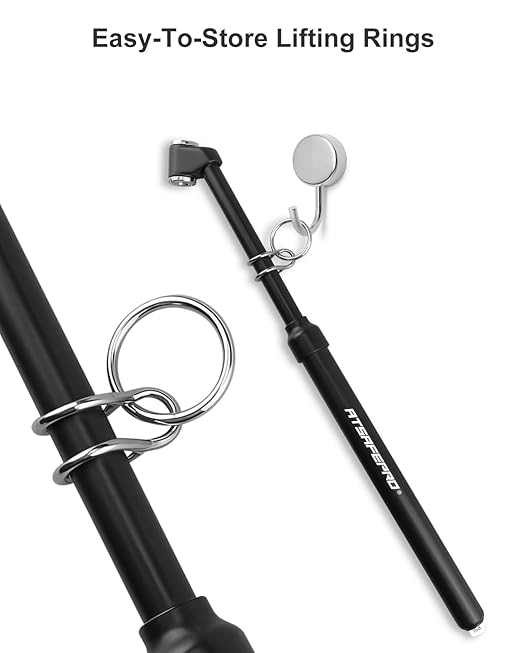 ATsafepro Dual Head Tire Pressure Gauge - 10-150PSI, Heavy Duty Stainless Steel, Accurate Tire Pressure Checker for Truck, RV, Car, Motorcycle,Portable Black Air Gauge Easy to Use (Pack of 2)