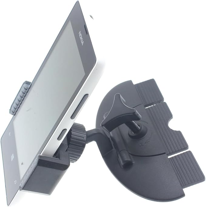 Car Mount CD Slot Holder Compatible with Nokia G10/G20/G310/G400/C300, Cradle Swivel Dock Strong Grip CD Player Slot
