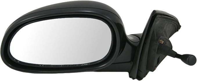 TRQ Driver and Passenger Side Mirror Assembly Set Manual Foldaway Paint to Match Smooth Compatible with 1992-1995 Honda Civic