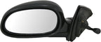 TRQ Driver and Passenger Side Mirror Assembly Set Manual Foldaway Paint to Match Smooth Compatible with 1992-1995 Honda Civic