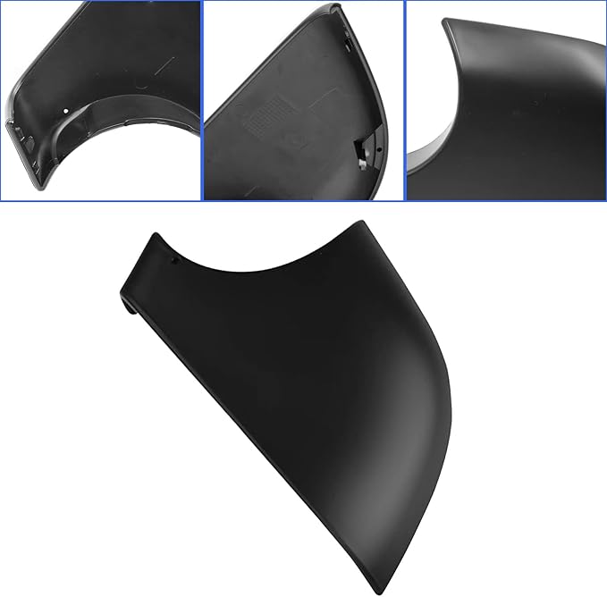 Jaronx Compatible with Tesla Model 3 Mirror Lower Cover 2017-2025,Left Drive Side Rearview Mirror Base Bottom Cover Trim Replacement for Tesla Model 3 Accessories(Left)