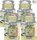Yankee Candle Car Air Fresheners, Hanging Car Jar Ultimate, Neutralizes Odors Up To 30 Days, Sage & Citrus, 0.96 OZ (Pack of 