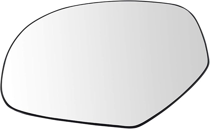 TRQ Driver Side Mirror Glass Heated Compatible with 2007-2014 Chevrolet 2500 3500 HD Suburban GMC Yukon 1500 2007-2013 Yukon 