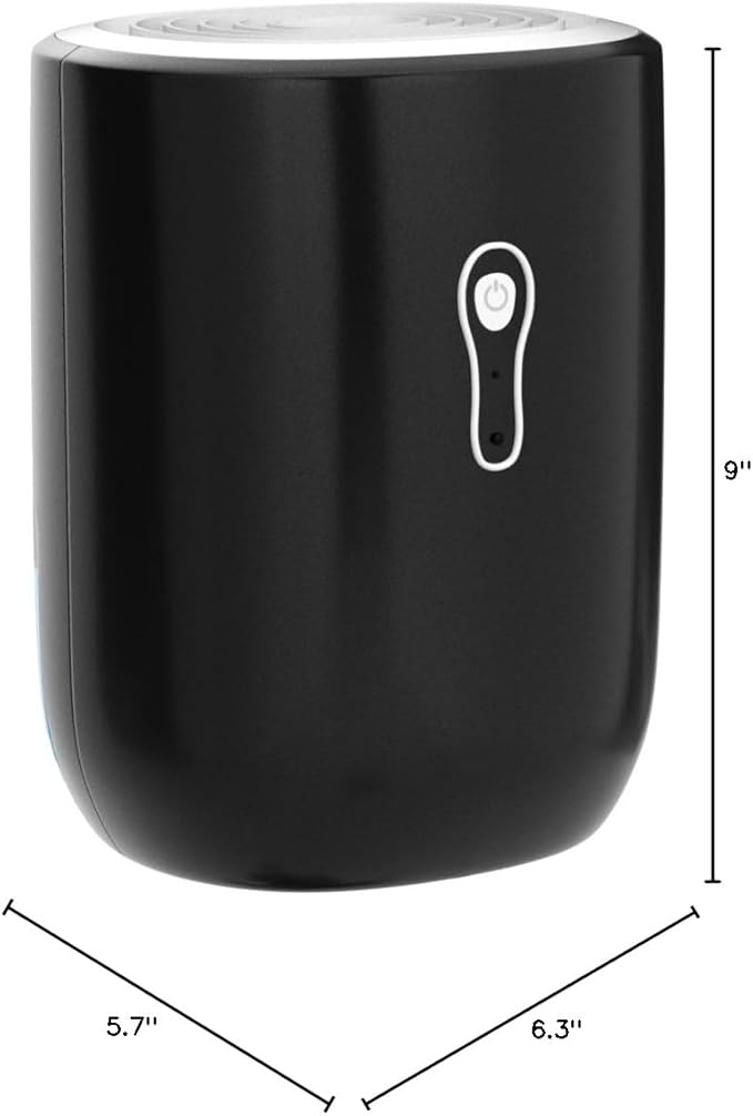 Dehumidifiers for Home 27oz(800ml) Small Auto Shut off Dehumidifiers with Drain Hose,Portable Ultra Quiet Mini Dehumidifier