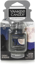 Yankee Candle Car Air Fresheners, Hanging Car Jar Ultimate, Neutralizes Odors Up To 30 Days, Midsummer's Night, 0.96 OZ (Pack