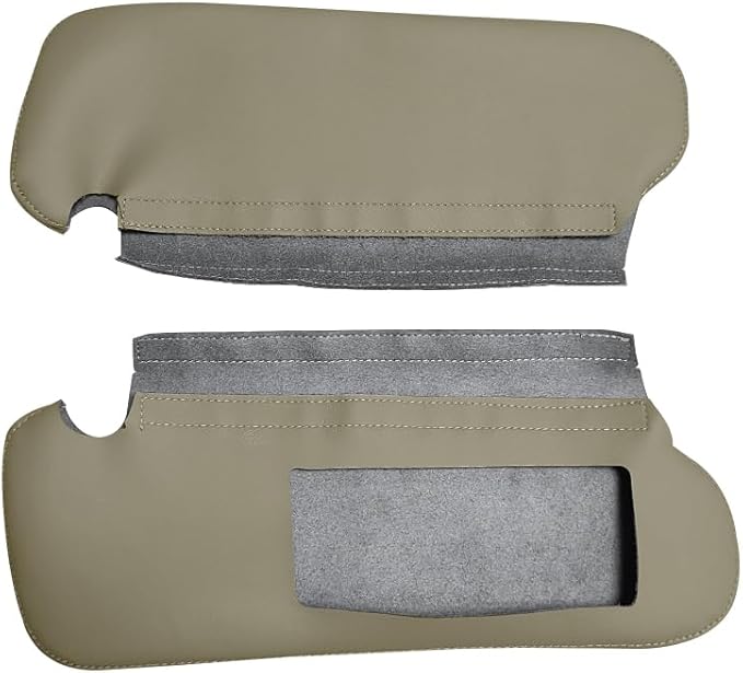 Driver Passenger Sun Visor Replacement Cover for Toyota 4Runner Tan 1996 1997 1998 1999 2000 2001 2002