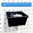 258PCS Pegboard Hooks, Pegboard Accessories Organizer Kit, Pegboard Set for Tools,1/8 and 1/4 inch Pegboard Hooks Assortment,