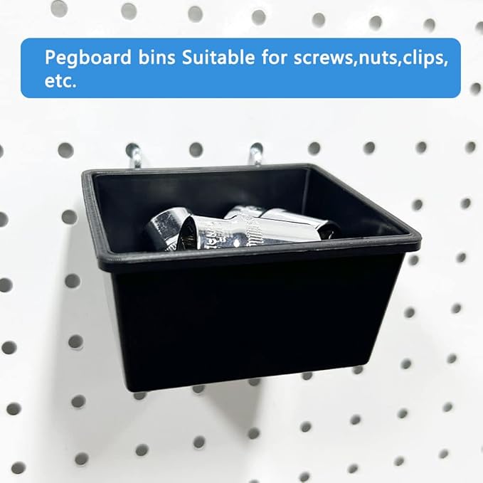 258PCS Pegboard Hooks, Pegboard Accessories Organizer Kit, Pegboard Set for Tools,1/8 and 1/4 inch Pegboard Hooks Assortment,