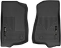 Husky Liners Weatherbeater Floor Mats | Fits 2018-2026 Jeep Wrangler JK/JL & 2020-2026 Jeep Gladiator | Front Row, 2-pc Black - 13021