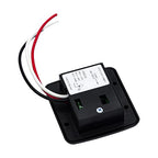 RV 12V DC Toggle Switch with High Side Dimmer Control for LED, Halogen, Incandescent - RV, Auto, Truck, Marine, and Strip Lighting