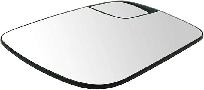 TRQ Passenger Side Mirror Glass Heated Compatible with 2011-2012 Ford Explorer 2013-2017 Police Interceptor Utility FO1325221