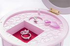 Renawe Girls Musical Jewelry Box Necklace Storage Accessories Gifts Cute Kids Jewelry Boxes for Little Girl Toddler Children 