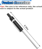 Brake Pad Thickness Gauge Measure Tool with Scale- Brake Shoe Gauge Car Brake Measuring Tool for Internal External Brake Pads